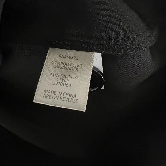 Max Studio Black Sleeveless V-Neck Sheath Dress NWT - Picture 6 of 7